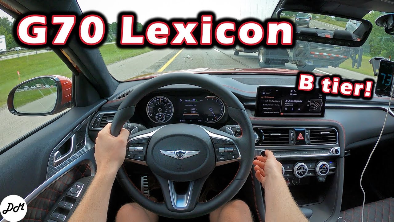 2022 Genesis G70 &ndash; Lexicon 15-speaker Sound System Review | Apple CarPlay & Android Auto