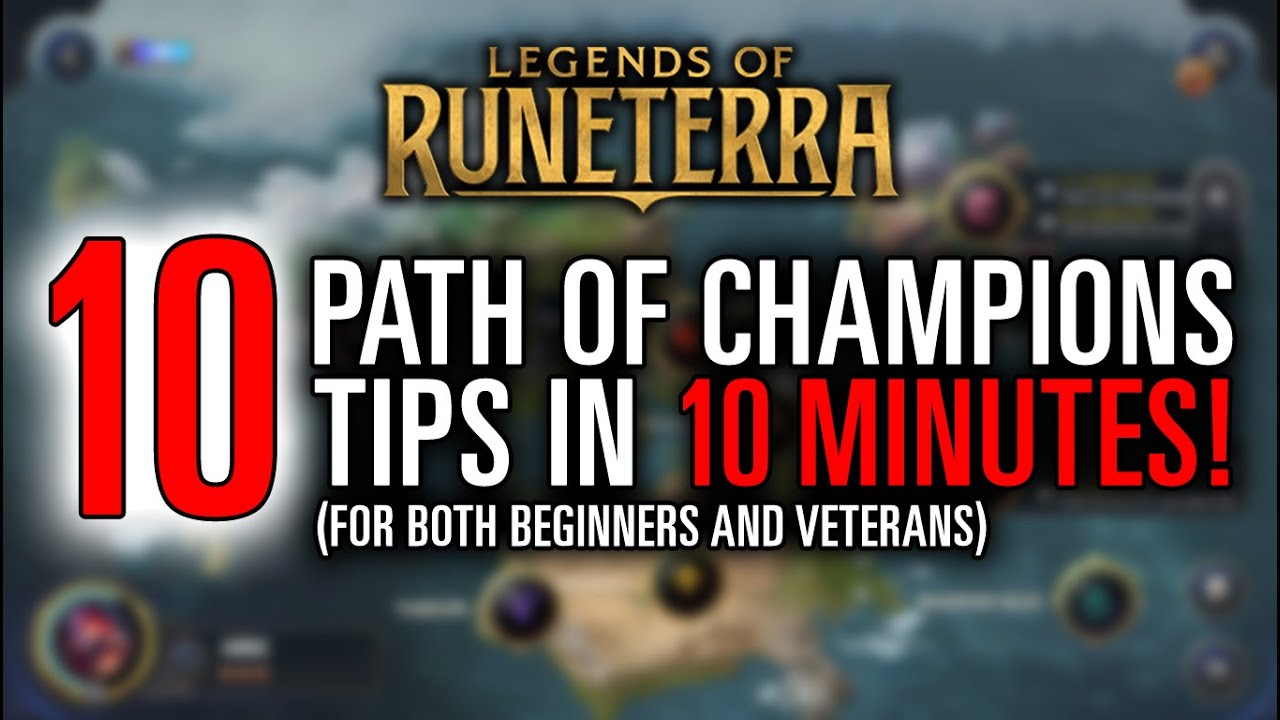 10 PATH OF CHAMPIONS TIPS in 10 MINUTES to PREPARE for the NEXT EXPANSION - GUIDE