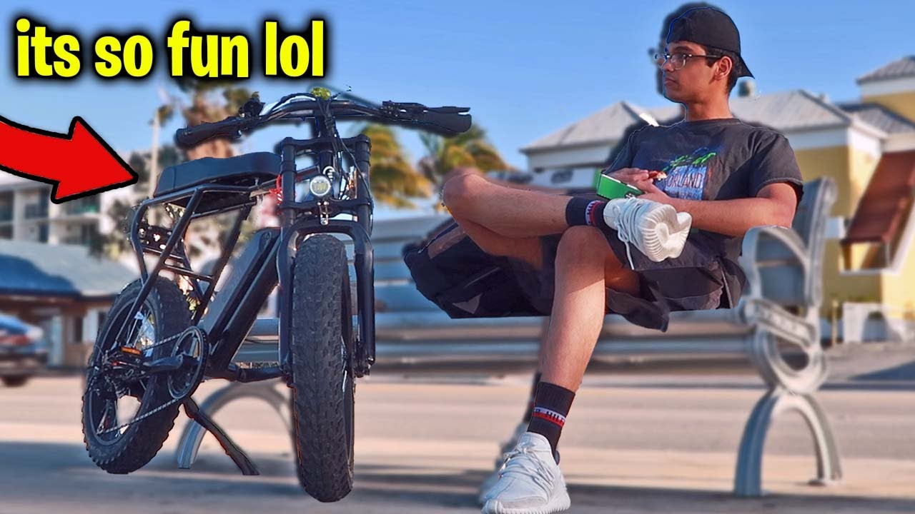my new 1 LAKH ki Electric Bicycle!!