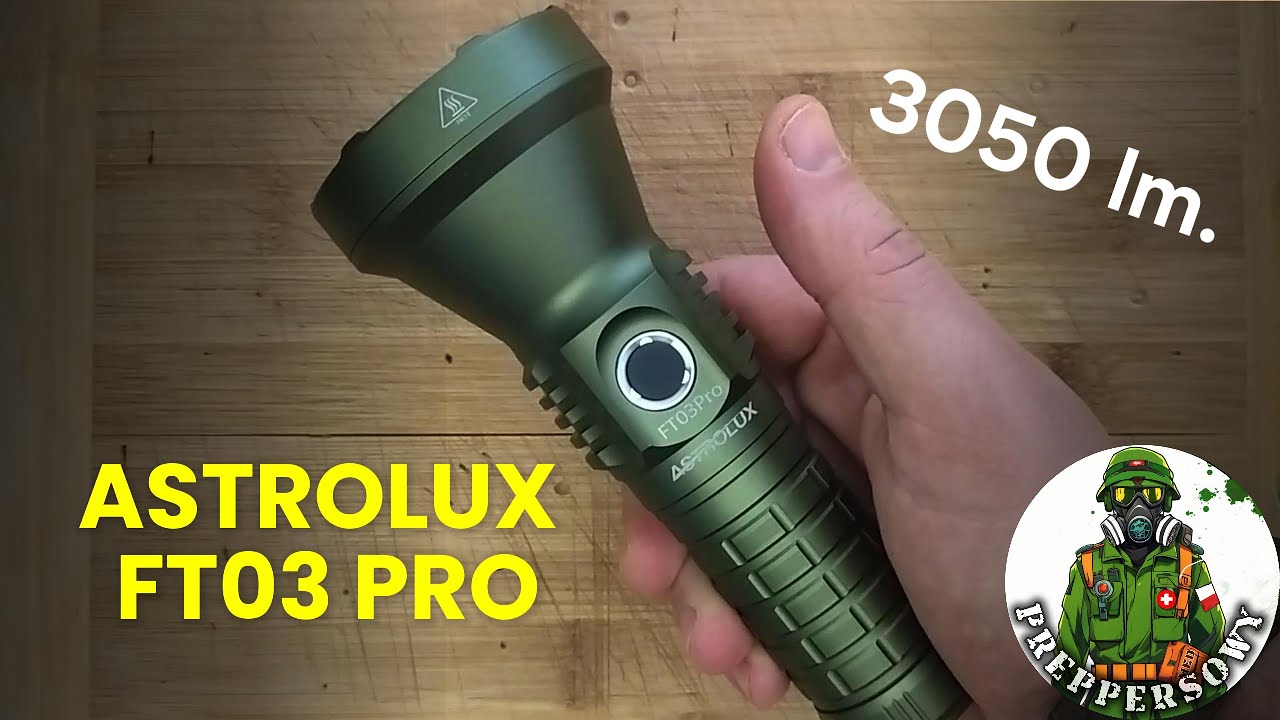 Astrolux FT03 Pro PREPPERSOWY Szperacz za mniej niż 200 PLN. #banggood #latarka