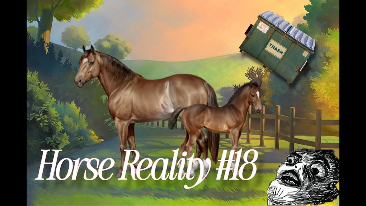 Lets Play Horse Reality #18 Wir schmeißen Fohlen aus´m Fenster |German