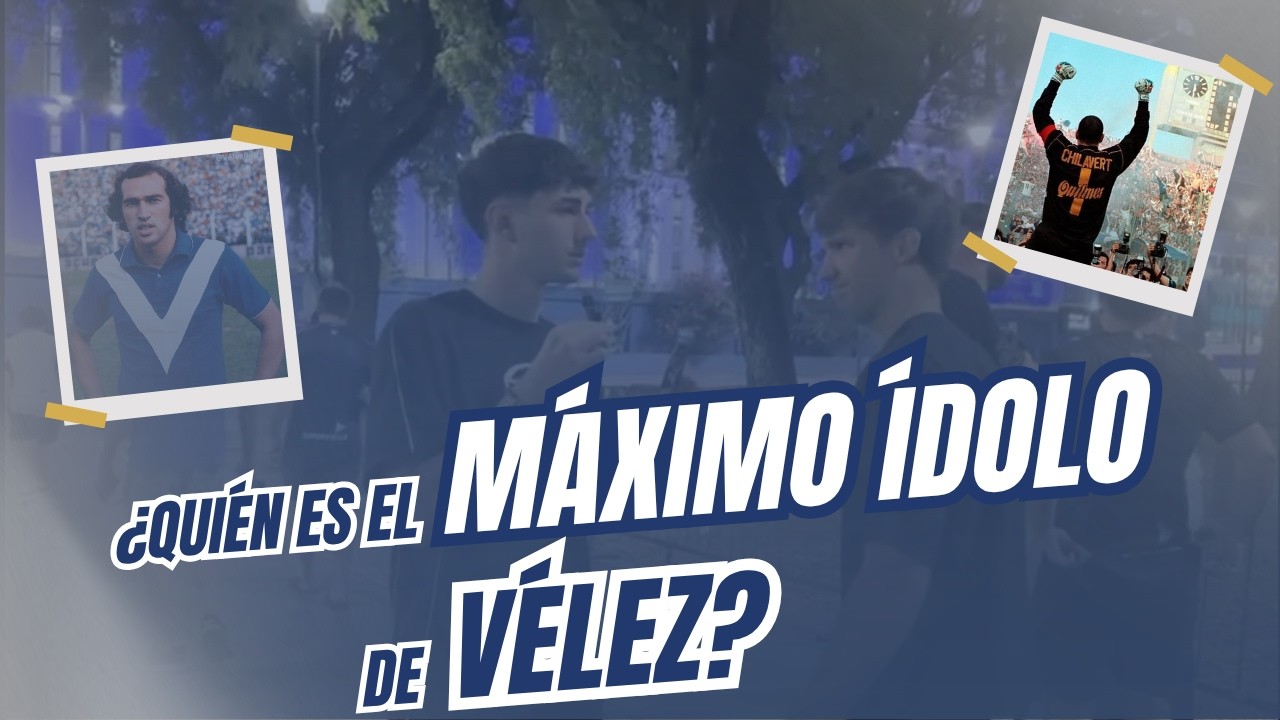 ¿Quién es el MÁXIMO ÍDOLO de VÉLEZ? - Encuesta con los hinchas