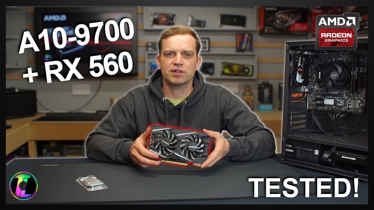 AMD A10-9700 with RX 560 4GB - Will we see an improved performance?