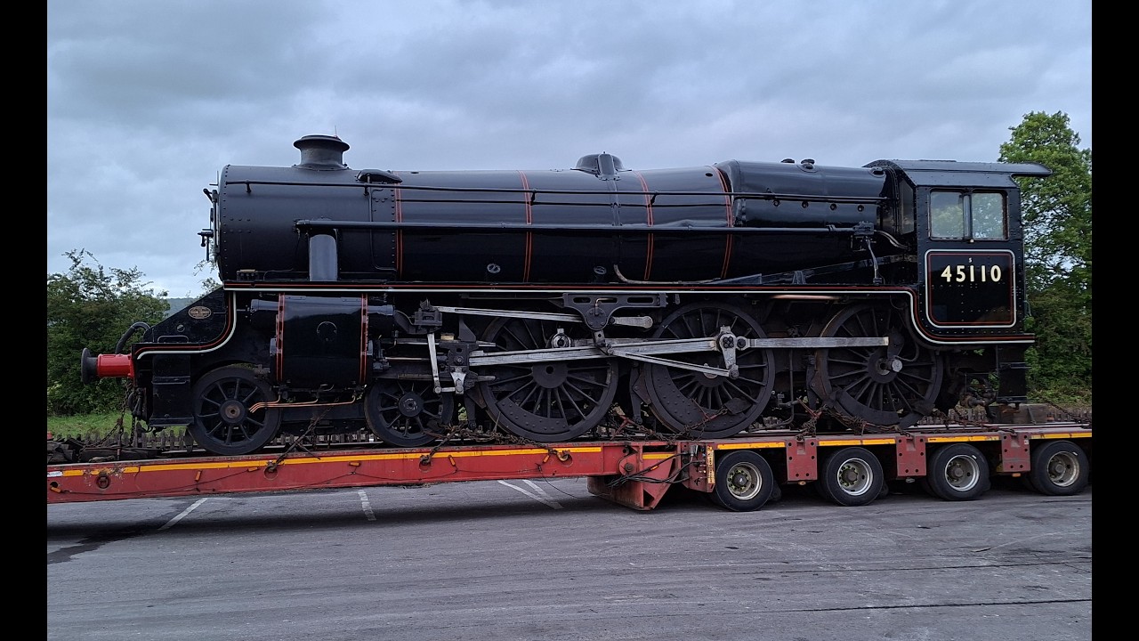 45110 arrives at Toddington for the Cotswold Festival Of Steam 2026