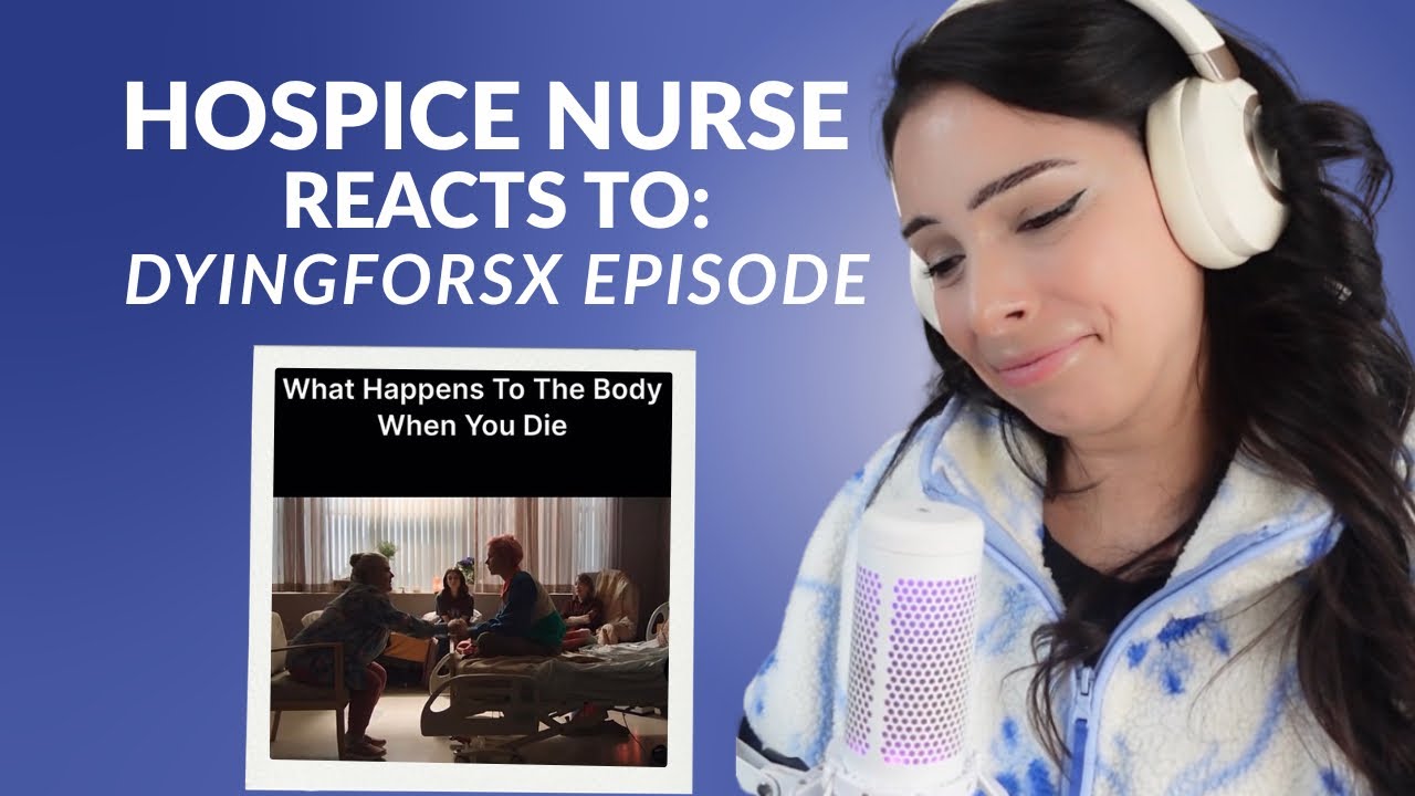 DEATH EXPLAINED on FX DYINGFORS #nurse #hospicenurse #hospice #endoflife #reaction 