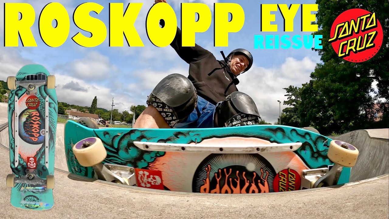Santa Cruz Roskopp Eye 2025 Reissue - Setup & Test #skateboarding
