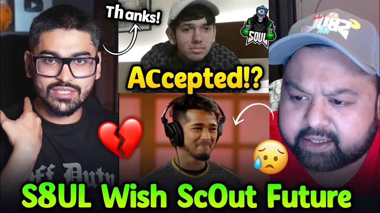 Joker Snax GoldyDa On ScOut Retirement💔 | Nakul Accept Mistakes❤️ | S8ul New CC Announcement🚀