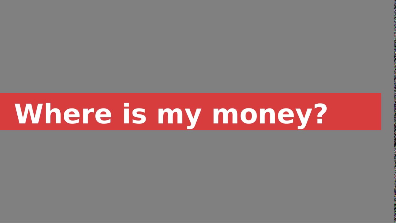 Where is my money, check status of stimulus money on IRS