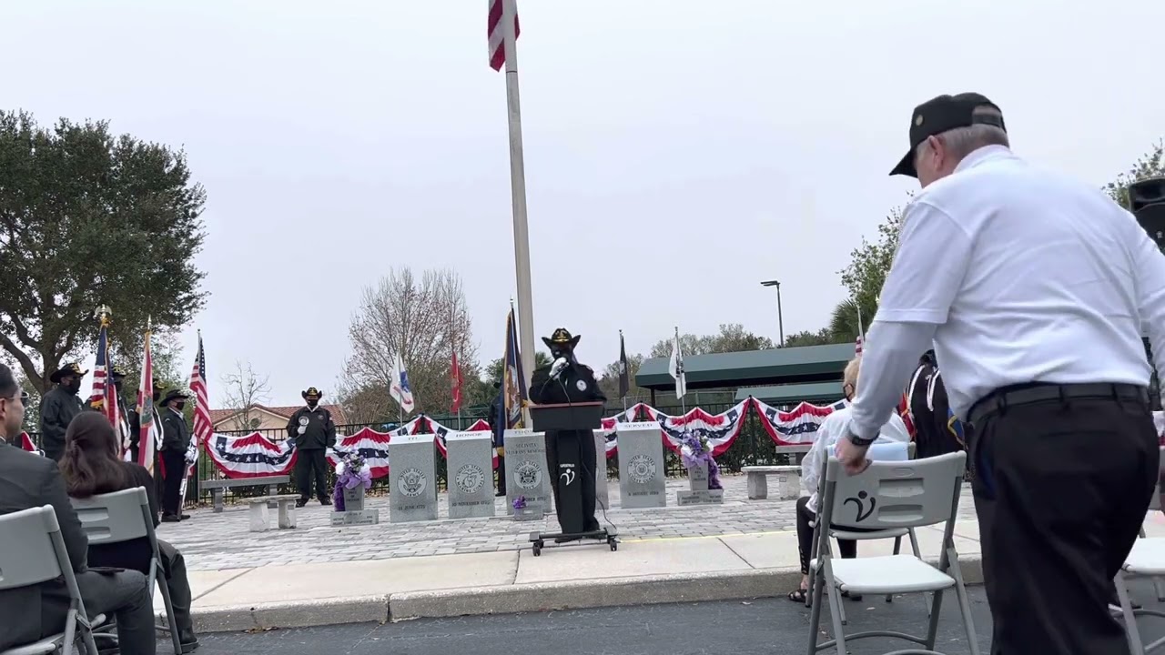 Flag Lowering Ceremony - Paul Bigley Sr.