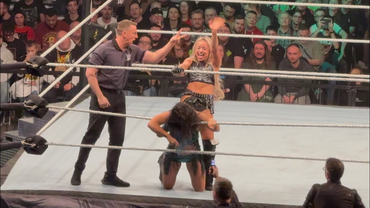 Liv Morgan vs Roxanne Perez FULL MATCH - #WWE Live Brussels Jan. 20, 2026