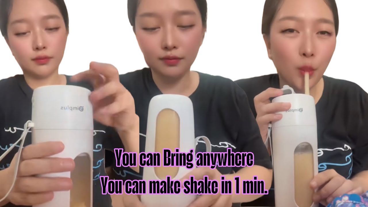 BEST PORTABLE BLENDER IVE EVER TRIED🥹@SebastianJ