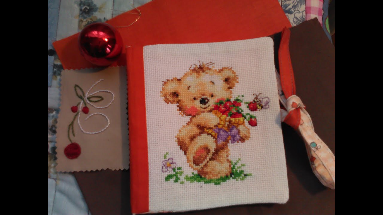 Игольница книжка. Подробный мастер-класс. Прикладная вышивка. Мир Вкуса. #Handmade#hobbi