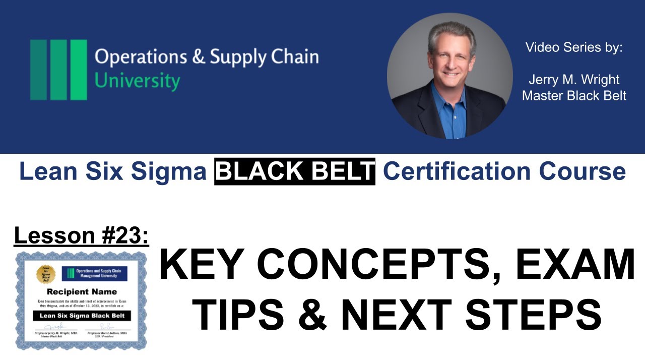 Обзор курса подготовки к сертификации Six Sigma Black Belt: ключевые понятия, советы по сдаче экз...