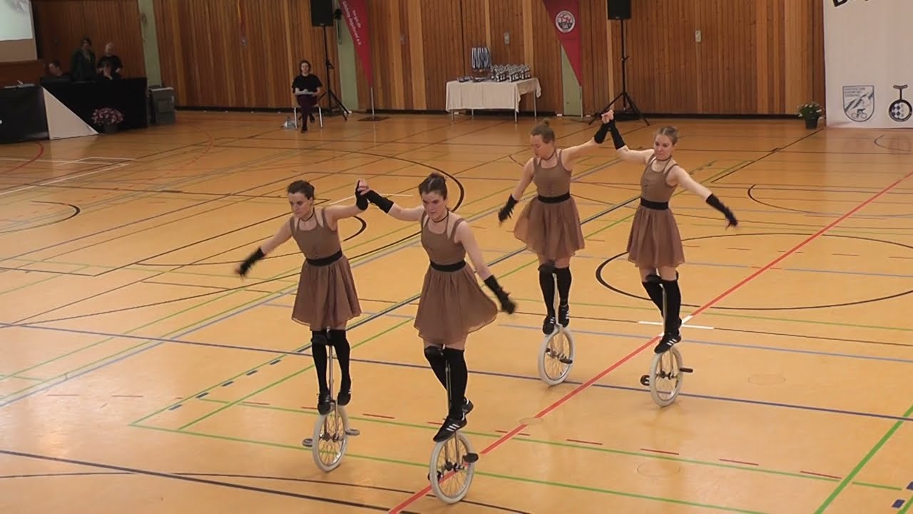 Bayerische Meisterschaft 2023 - Einrad Freestyle - Kleingruppe Expert Gilching