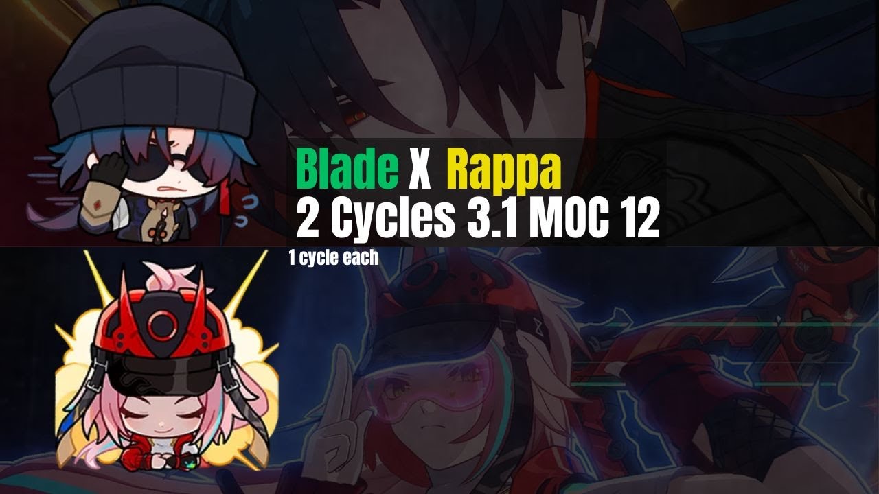 Sustainless E0S0 Rappa &  E1S1 Blade Vs 3.1 MOC 12 (Honkai: Star Rail)