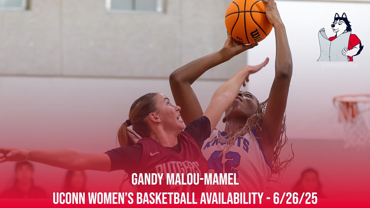 Gandy Malou-Mamel: UConn women's basketball summer availability - 6/26/25