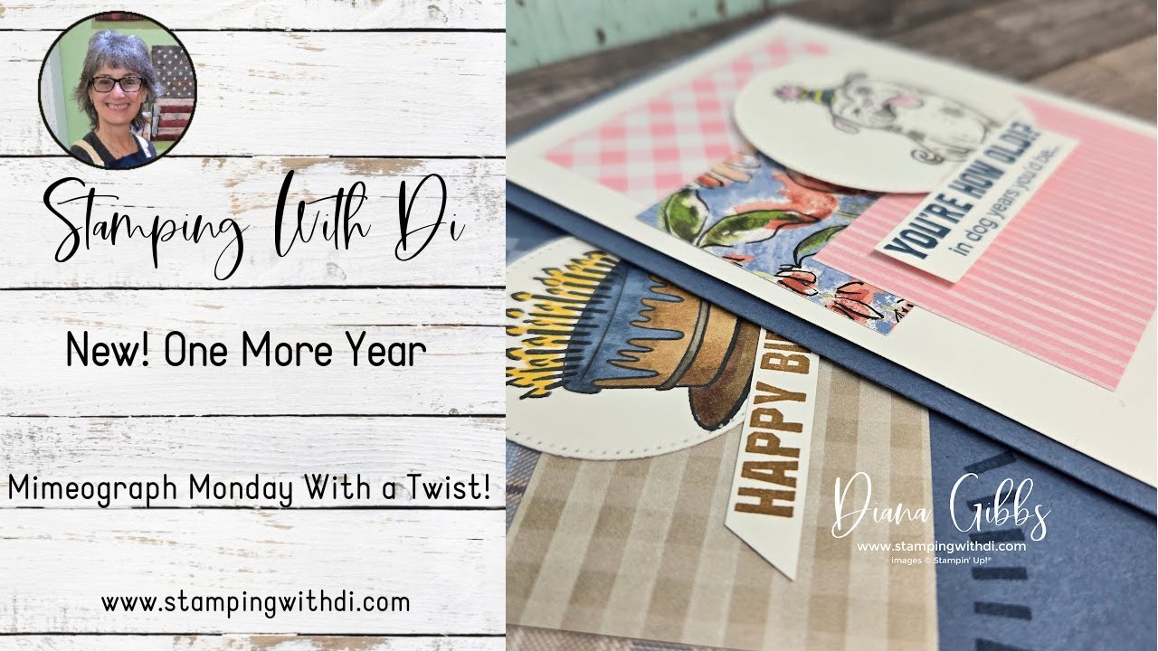 New! One More Year - Mimeograph Monday With a Twist!