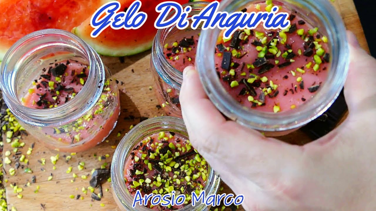 Gelo Di Anguria, Il Dolce Estivo Siciliano