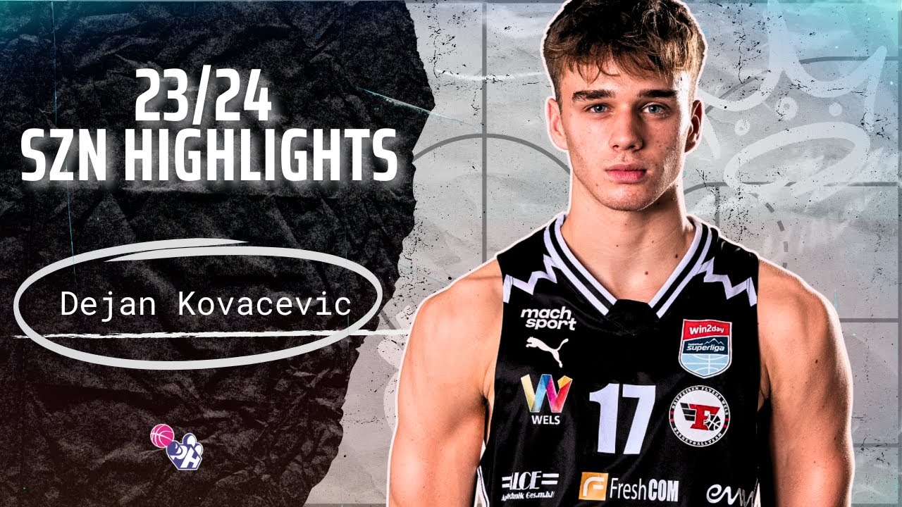Dejan Kovacevic  Highlights 2023/24 || Austria BSL || Flyers Wels