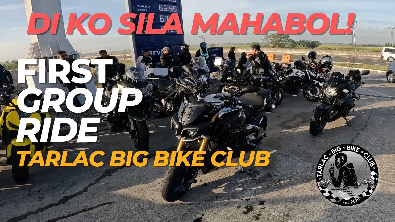 First ride with Tarlac Big Bike Club (TBBC)