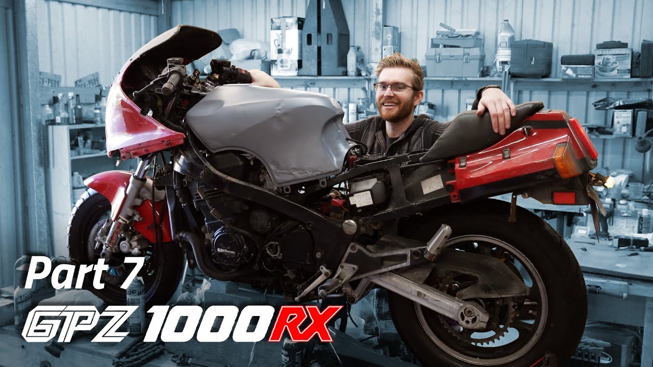 Resurrecting a 1986 GPZ1000RX - Part 7