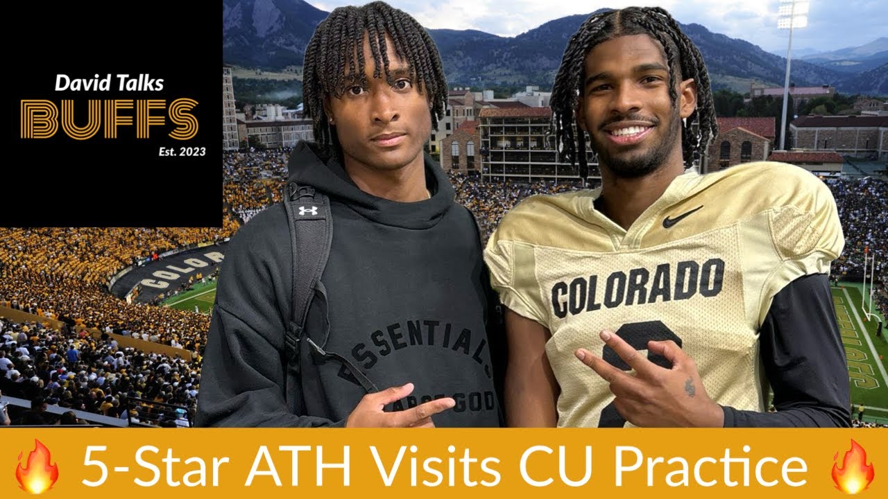 MORE LOUIS? 5 Star ATH Aaron Gregory Visits Colorado & Coach Prime! | CU Recruiting & Highlights