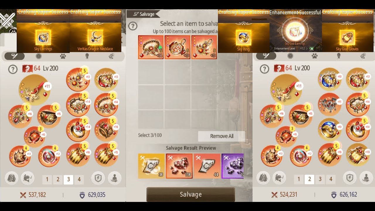 Blade & Soul Revolution BNSR Ancient Accessories