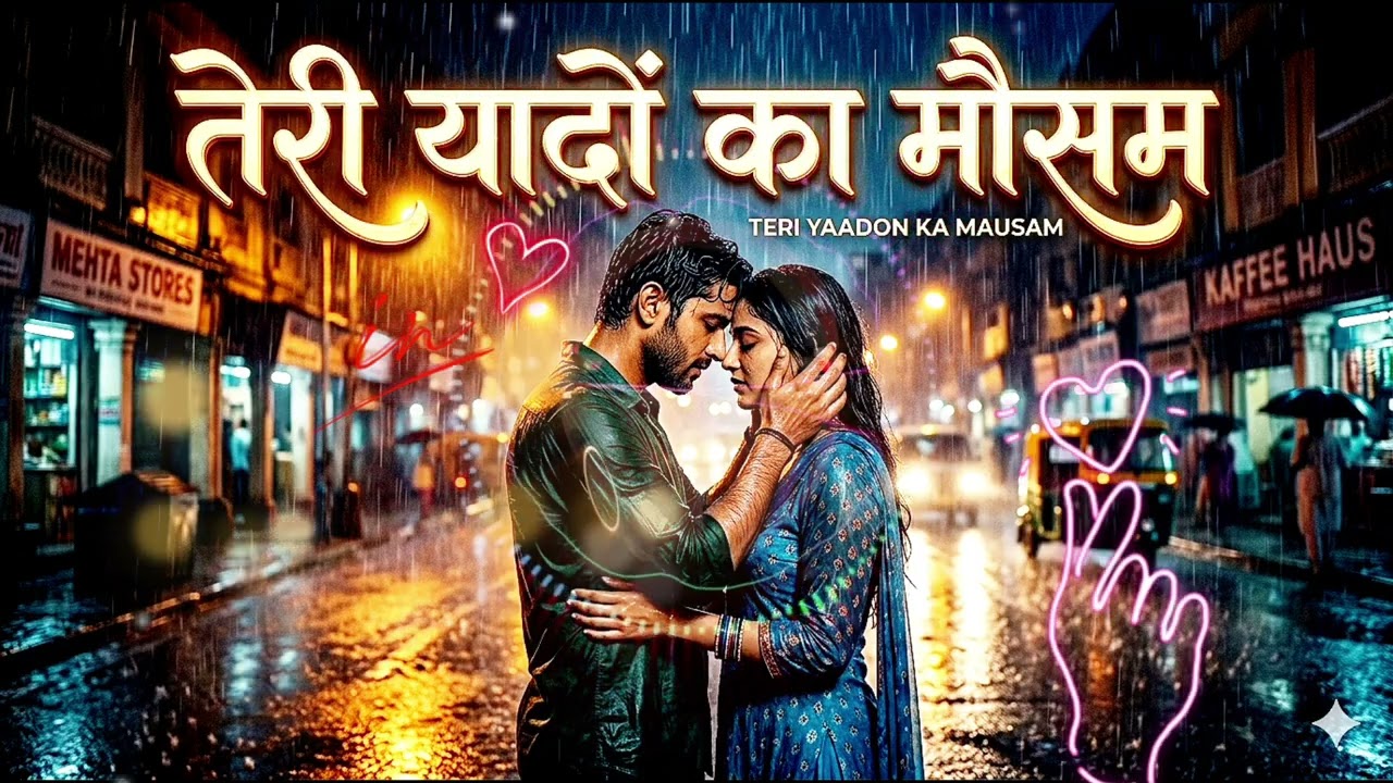 90s Romantic Song 2026 ❤️ | Teri Yaadon Ka Mausam | Kumar Sanu Style Love Song | AI Bollywood Song