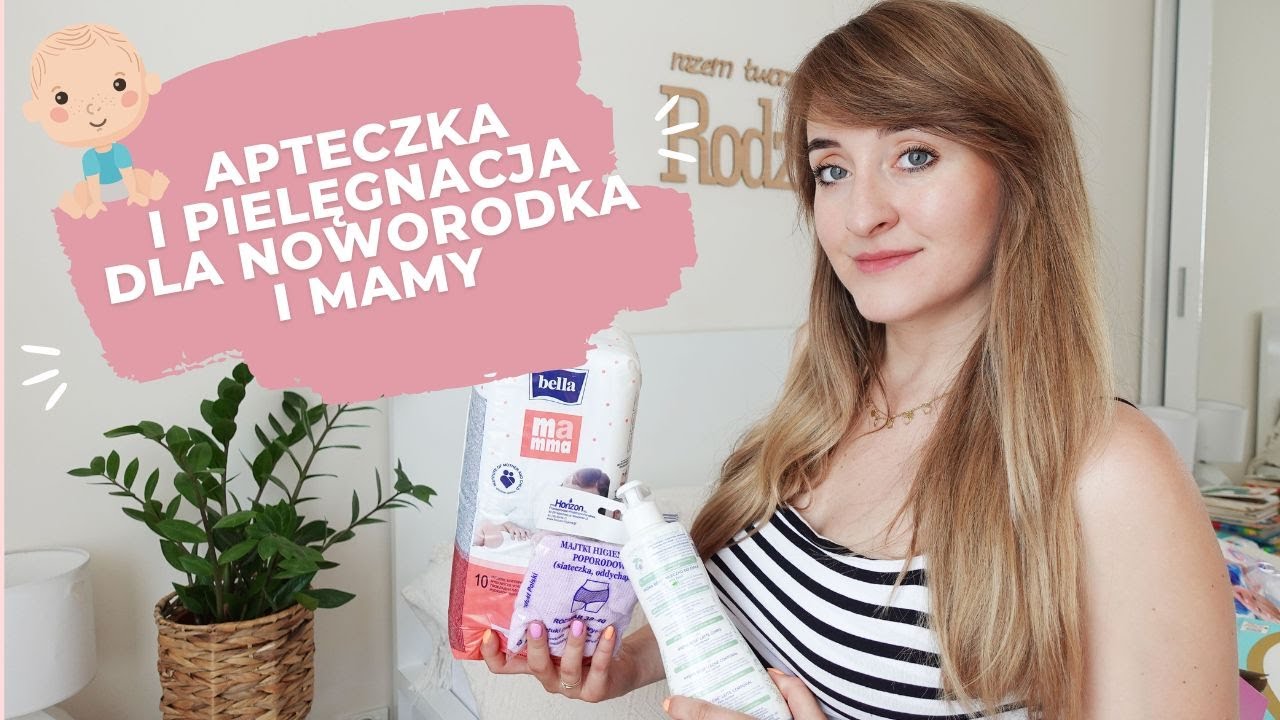 WYPRAWKA Z APTEKI DLA NOWORODKA I MAMY | wyprawka, połóg, poród, pielęgnacja