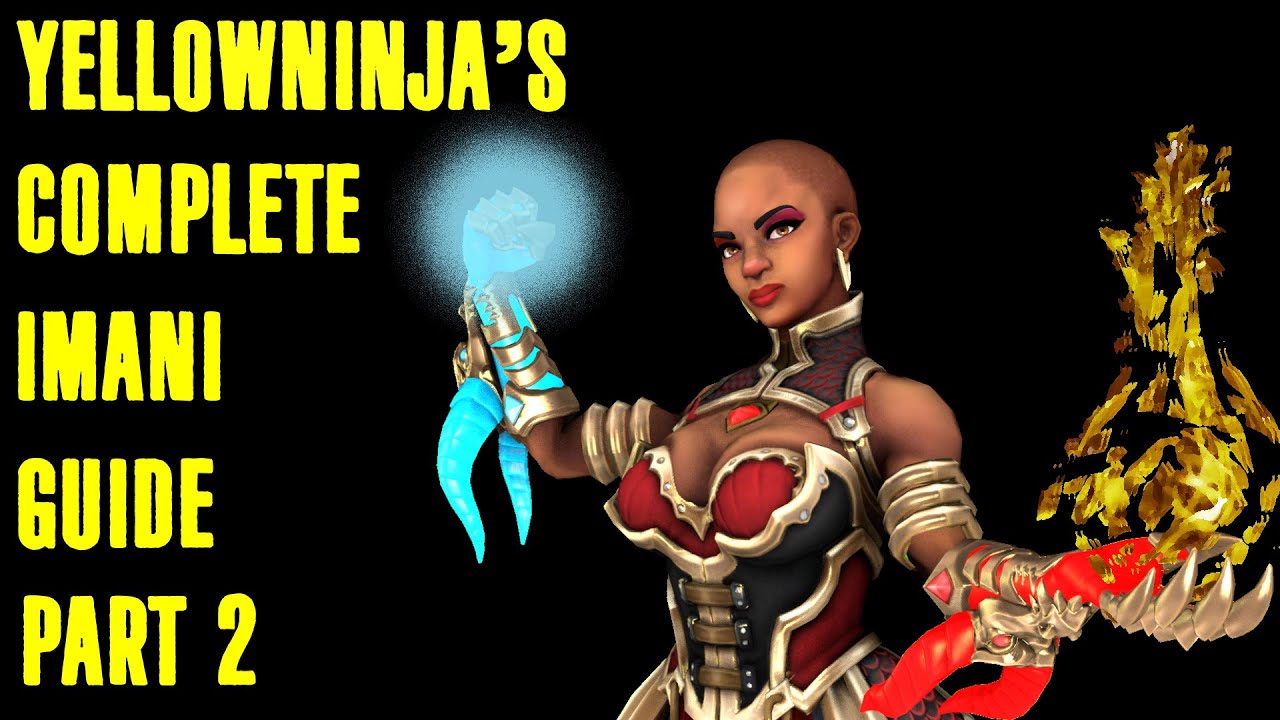 Paladins: YellowNinja's Complete Imani Guide | Part 2: Talents, Cards, & Items