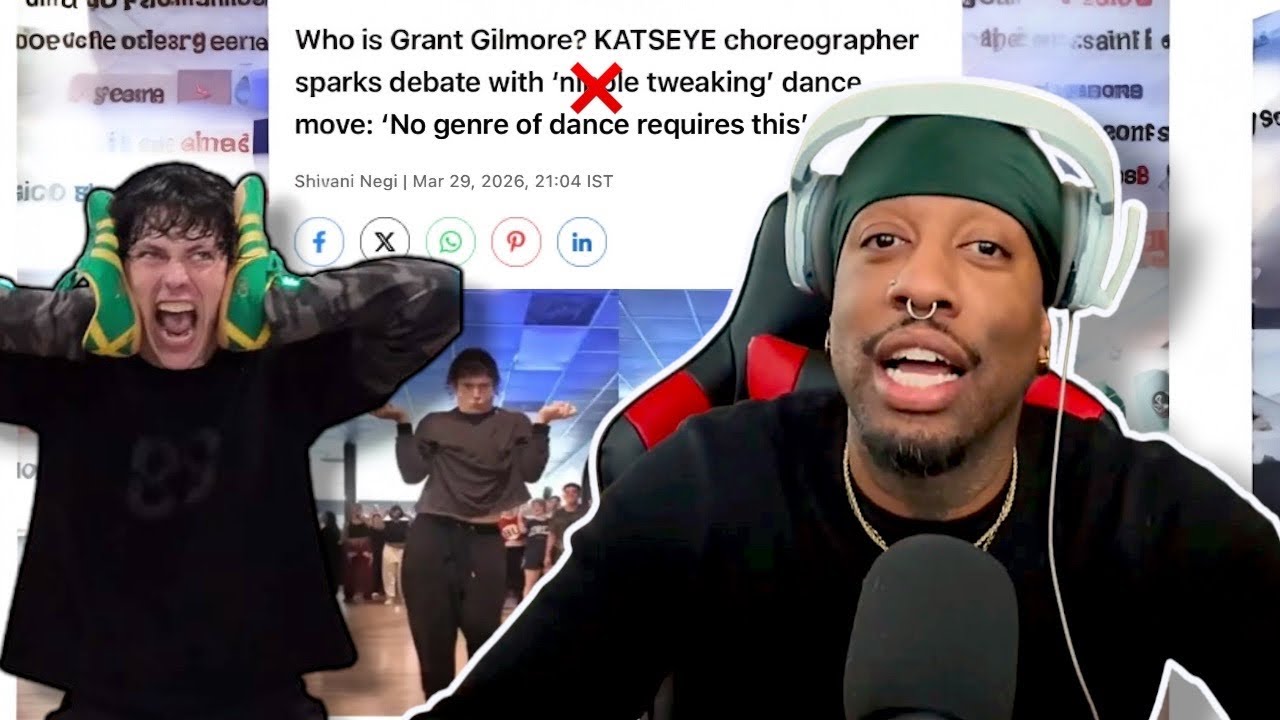 KATSEYE CHOREOGRAPHER GRANT GILMORE GOING VIRAL FOR WRONG REASONS