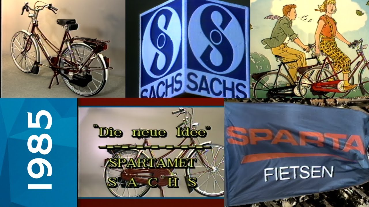 Het Nieuwe Idee | Spartamet Sachs | Sparta | Fietsen | Bedrijfsfilm (1985)