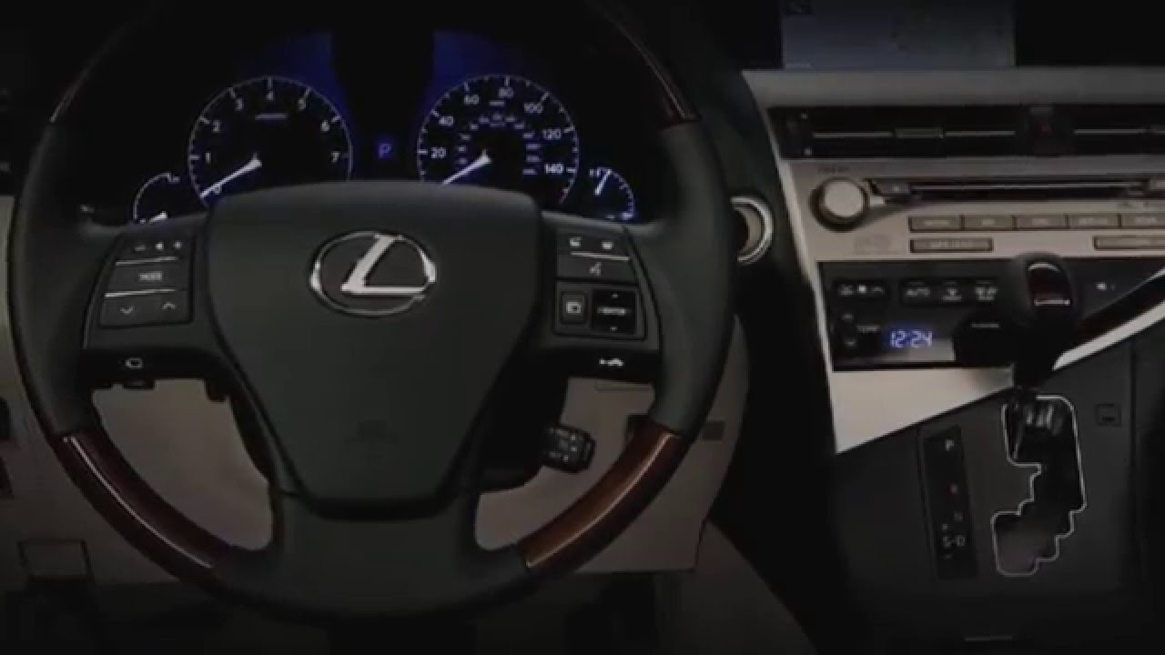 2010 Lexus RX Multi-Information Switches & Display