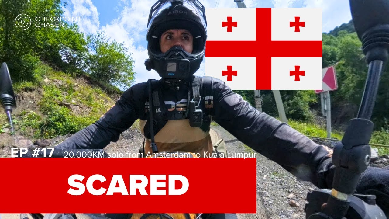 Facing GEORGIAN mountain roads on the way to RUSSIA. S01E17