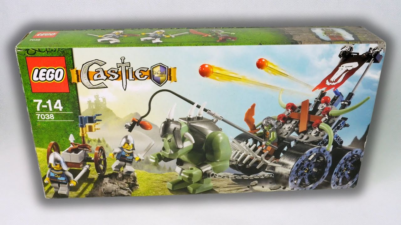 WAGON SZTURMOWY TROLLI 🐸 LEGO CASTLE 7038 / RECENZJA