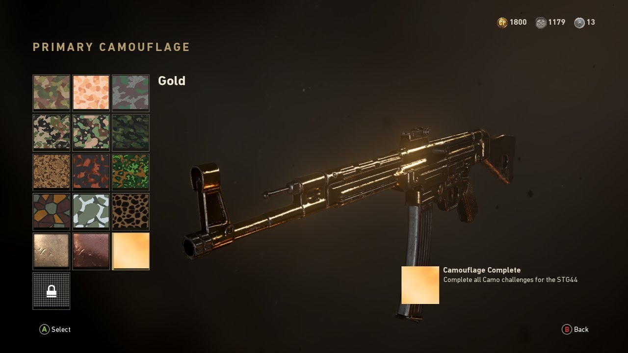 STG44 GOLD CAMO | Call of Duty: WWII