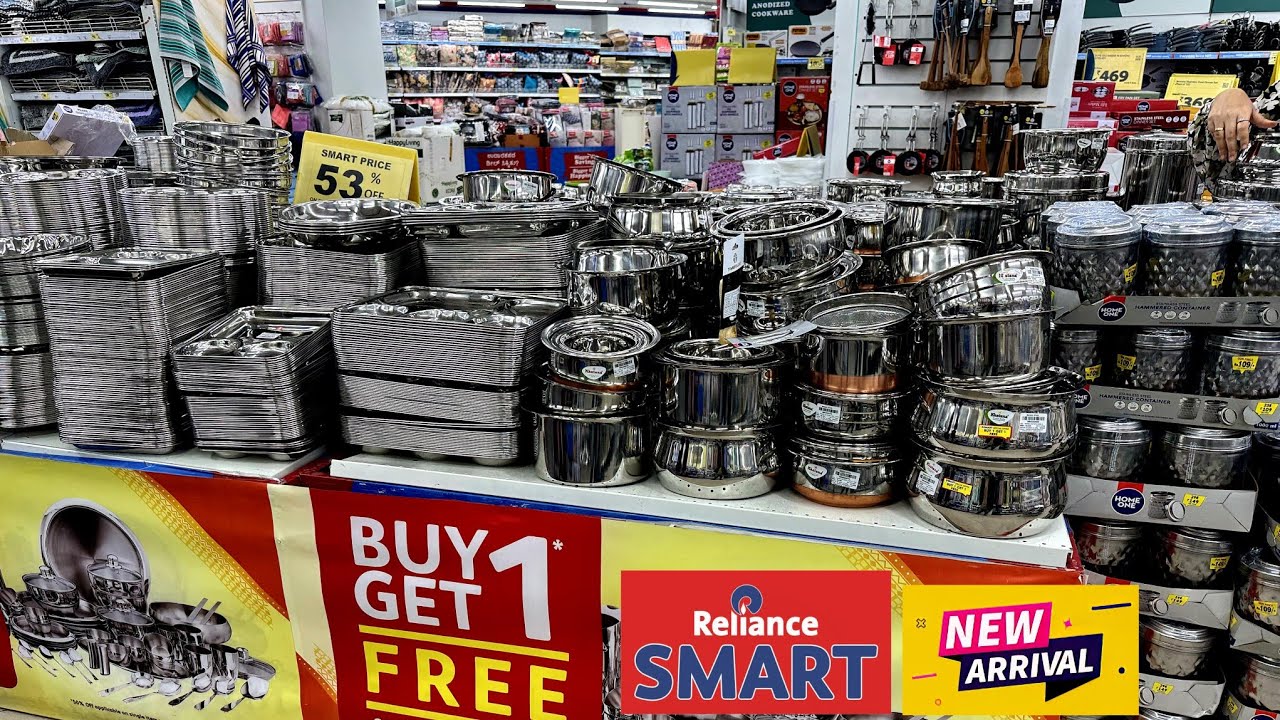 Распродажа в Dmart Reliance со скидками до 80%, акция «купи 1, получи 2 бесплатно» от 9 рупий, са...