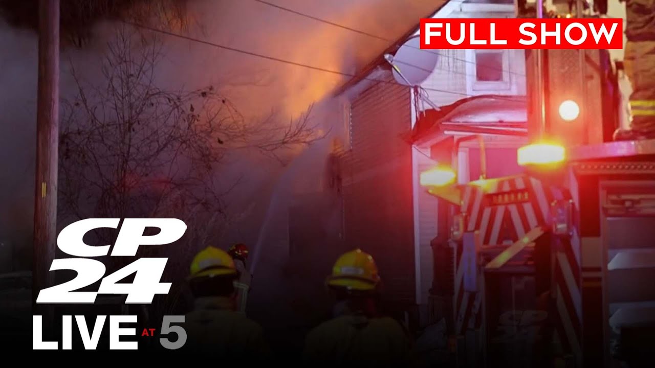 One man unaccounted for, three injured in Oshawa house fire  | CP24 Live at Five for Jan. 20, 2026