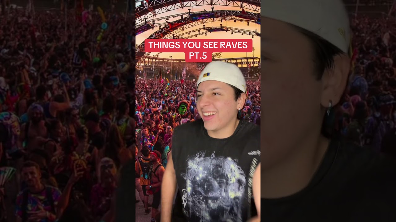 Things you see at raves 😂🕺🏻🫶🏻 #ravehumor #ravers #edm #comedy #viral #rave