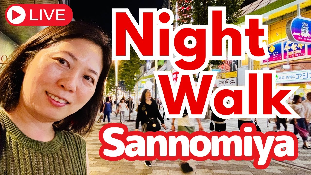 ✨Live -Japanese night city walk - Check out how Japanese behave🤭#nightwalk #walkjapan