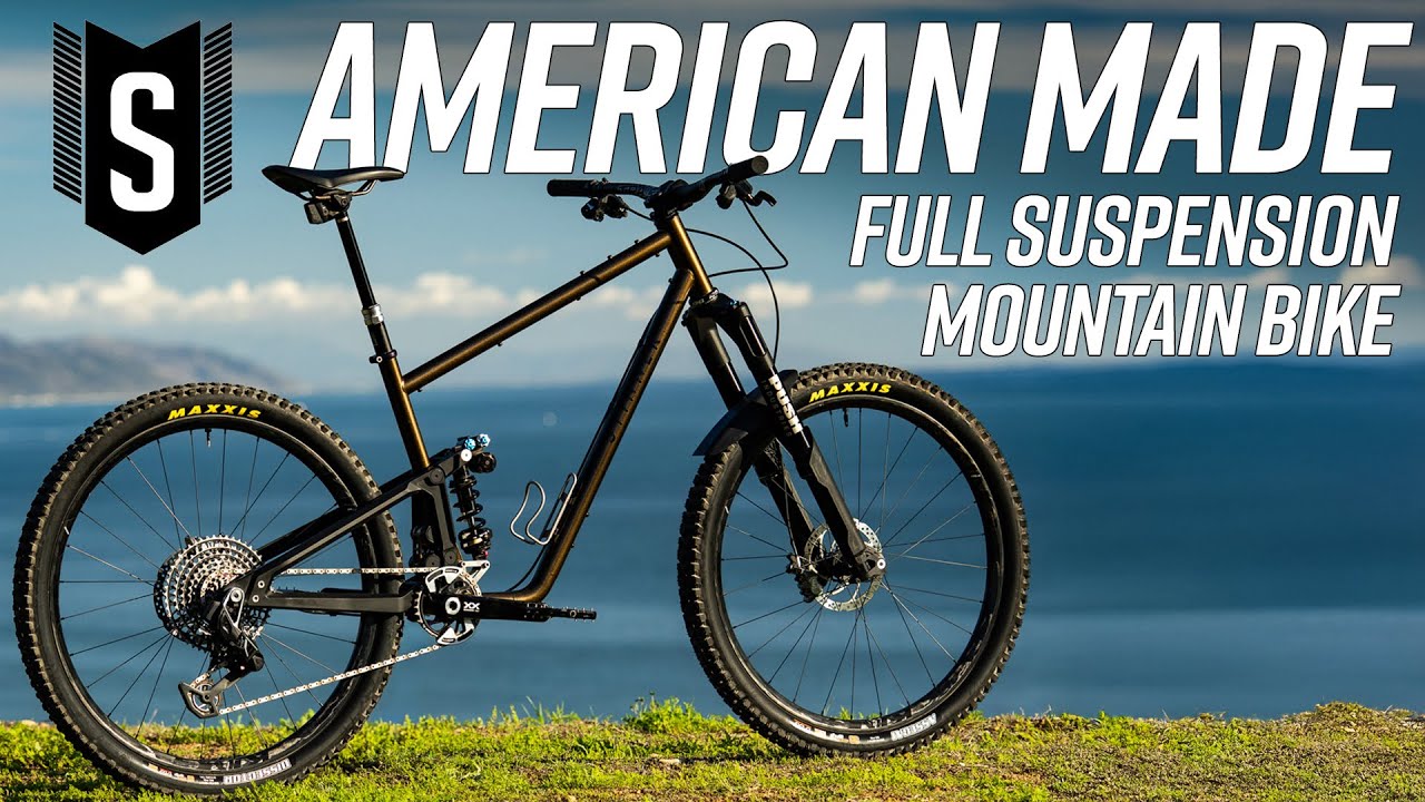 Let's talk about this all-new American-made Full Suspension Mountain Bike!