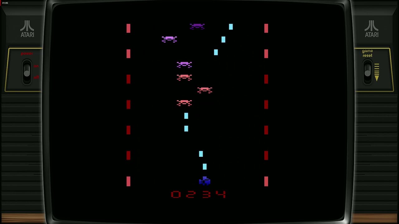 Lead (Atari 2600) Gameplay | Incredible Homebrew Space Shooter