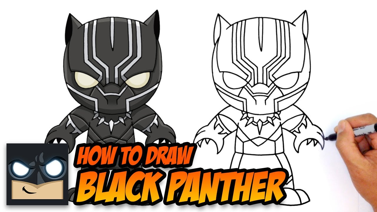 How to Draw Black Panther