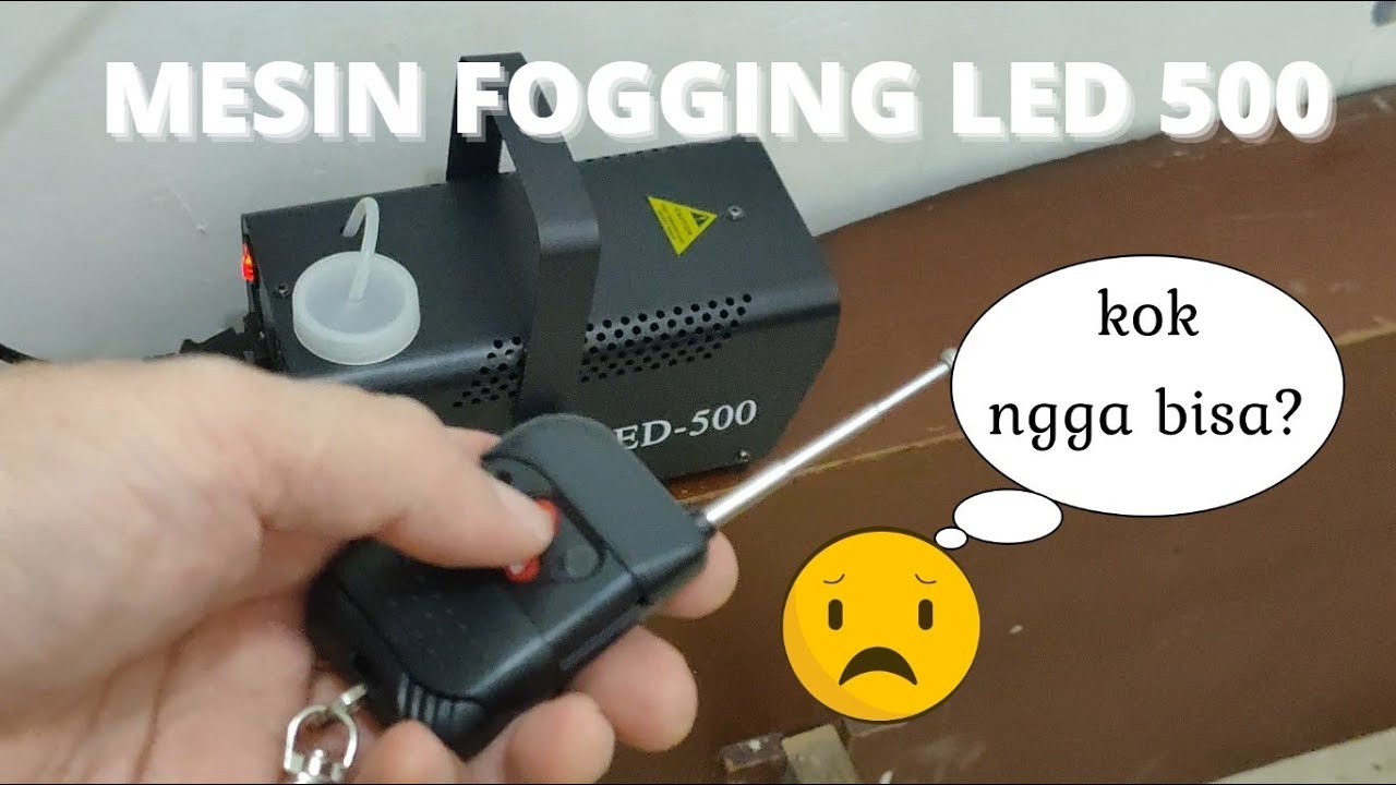 UNBOXING & REVIEW MESIN FOGGING LED 500 | MURAH TAPI APA BERFUNGSI?