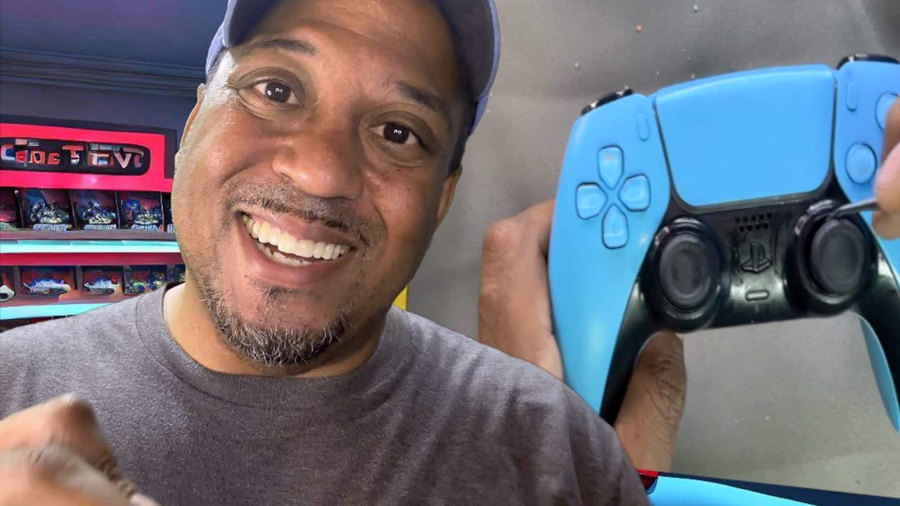 ASMR Cleaning PS5 Controller for Kingpin Roleplay