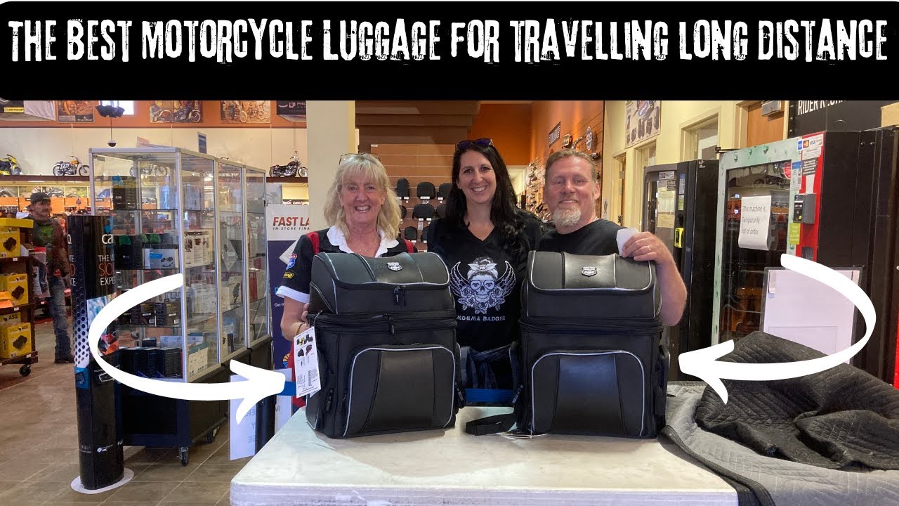 The Best Motorcycle Luggage For A Harley Davidson Fatboy Nelson Rigg Route 1
