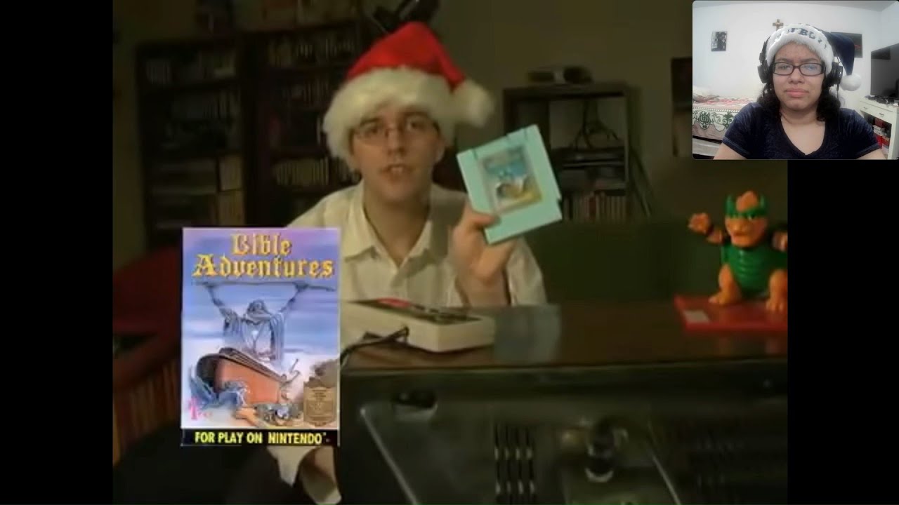Angry Video Game Nerd (AVGN) Bible Games Reaction@JamesNintendoNerd