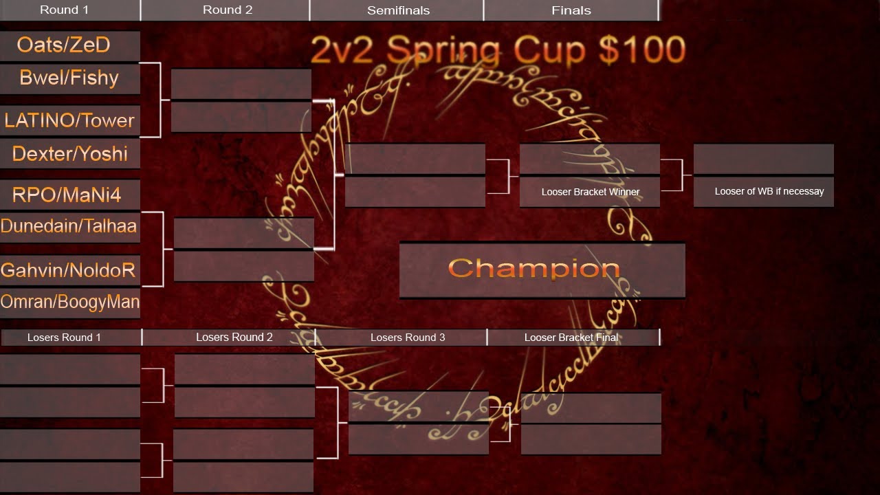 109 2v2 Spring Cup 100$ BoogyMan Omran vs Dunedain Talhaa WB Round 2