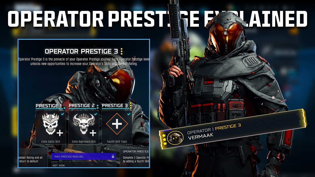 Operator Prestige EXPLAINED for ENDGAME in Black Ops 7
