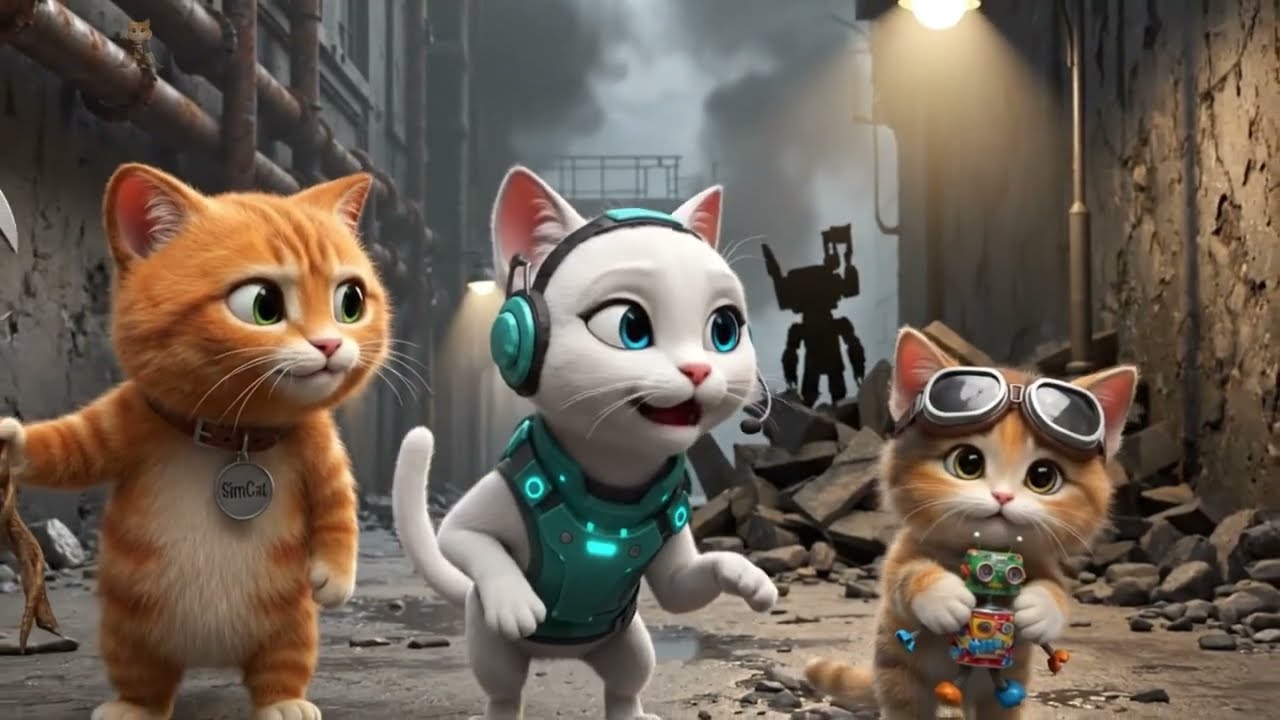 Watch Simcat the cat and his friends transform the grimy city into a vibrant natural paradise. P1